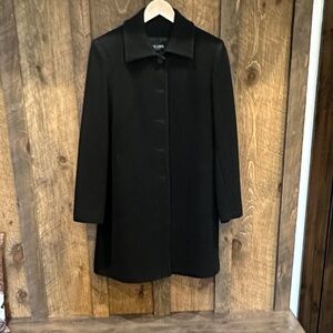 Classic Black Women's Trench Coat